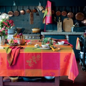 Serviettes de table Mille Tutti Frutti Sangria, Garnier-Thiébaut 2