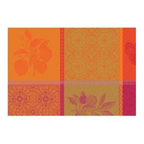 Set de table design  enduit Mille Tutti Frutti Sangria, Garnier-Thiébaut