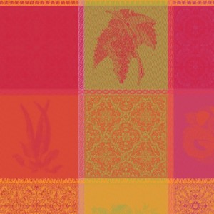 Set de table design  enduit Mille Tutti Frutti Sangria, Garnier-Thiébaut 2