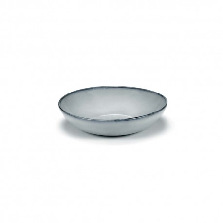 Assiette ceramique creuse 19.5cm Pure Bleu, Pascale Naessens Serax