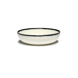 Coupelles en porcelaine 15.5cm Blanc/Noir VA - Serax Dé Ann Demeulemeester