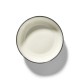 Assiettes porcelaine hautes Serax Dé Ann Demeulemeester 18.5cm Blanc/Noir VD