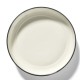 Plat de service en porcelaine Serax Dé Ann Demeulemeester 27cm Blanc/Noir VD