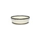 Coupelles mini en porcelaine Blanc/Noir 12.9cm VA - Serax Dé Ann Demeulemeester