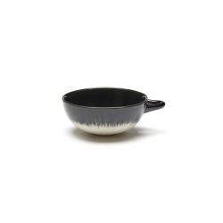 Tasse à café 8cl en porcelaine Blanc/Noir VB - Serax Dé Ann Demeulemeester