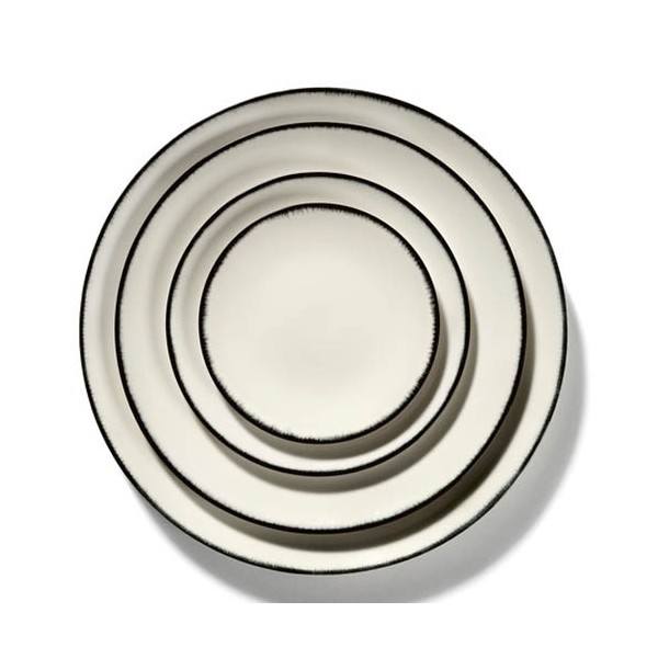 Assiettes porcelaine Serax Dé Ann Demeulemeester