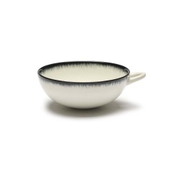 Tasse 20cl en porcelaine Blanc/Noir VA - Serax Dé Ann Demeulemeester