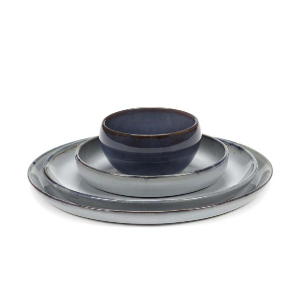 Assiettes ceramique bol Pure Bleu, Pascale Naessens 