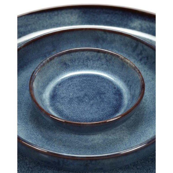 Bols ou coupelles céramique Pure Bleu indigo, Pascale Naessens