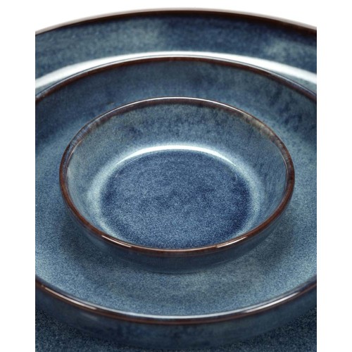 Bols ou coupelles céramique Pure Bleu indigo, Pascale Naessens