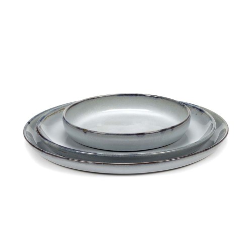 Assiettes ceramique Pure Bleu, Pascale Naessens Serax