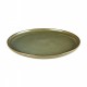 Assiette plate 24 cm grès émaillé Surface Camo Green, Serax par Sergio Herman