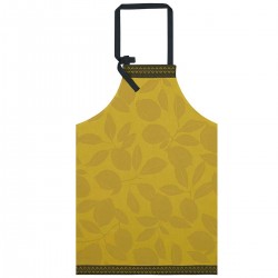 Tablier de cuisine Sous les Citronniers Jaune, Le Jacquard Français