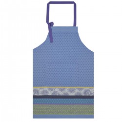 Tablier Cuisine de Provence Bleu lavande, Le Jacquard Français
