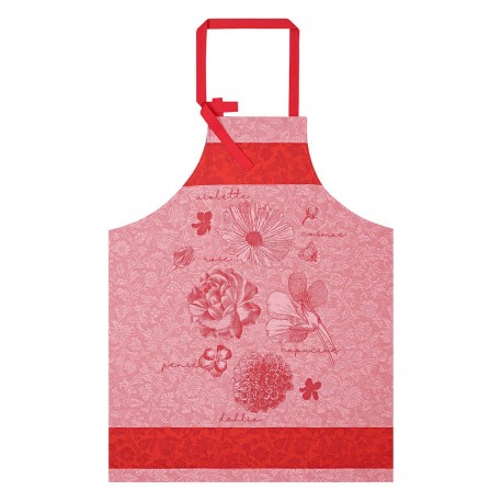 Tablier de cuisine Fleurs à croquer Fleur, Le Jacquard Français