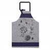 Tablier de cuisine Fleurs à croquer Etamine, Le Jacquard Français