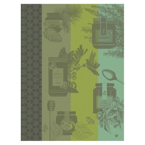 Torchons Miel en Pot Sapin, Le Jacquard Français