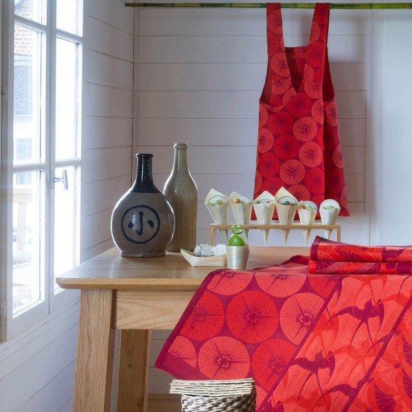 Tablier de cuisine Yukata Torii, Le Jacquard Français