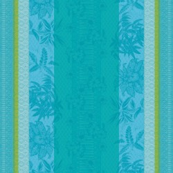 Tissu sur mesure Mille Alocasias Atoll en 160cm, Garnier-Thiébaut