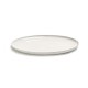 Assiette plate 28cm porcelaine blanche Base, Serax by Piet Boon
