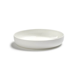 Assiette pasta 24cm porcelaine blanche Base, Serax by Piet Boon