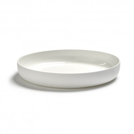 Assiette creuse 28cm porcelaine blanche Base, Serax by Piet Boon