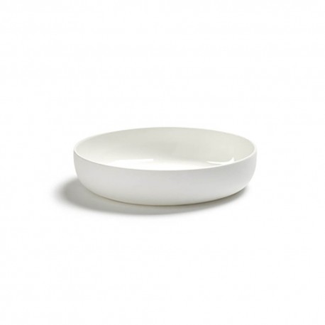 Assiette creuse 20cm porcelaine blanche Base, Serax by Piet Boon