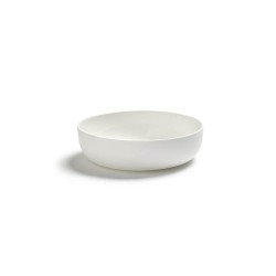 Assiette creuse 16cm porcelaine blanche Base, Serax by Piet Boon