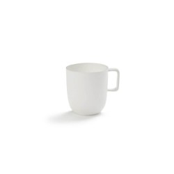Tasse à thé 35cl porcelaine blanche Base, Serax by Piet Boon