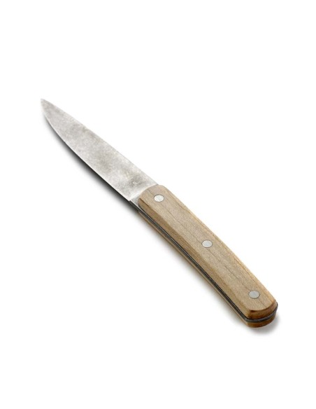 Couteau à éplucher inox et bois Surface Sergio-Herman, Serax