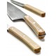 Couteaux de cuisine inox et bois Surface Sergio-Herman, Serax