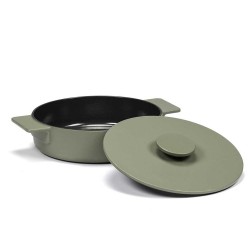 Sauteuse M en fonte D23cm Surface Camo Green - Sergio Herman, Serax