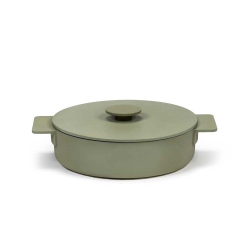 Sauteuse L en fonte Surface Camo Green D26cm Sergio Herman, Serax