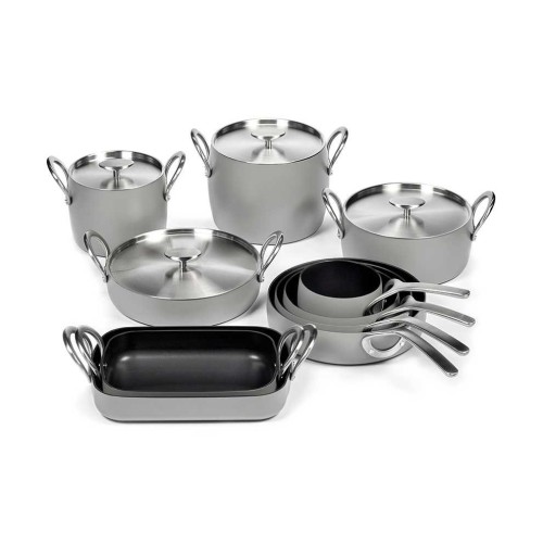 Batterie de cuisine induction anti adhésive Pure Cookware, Pascale Naessens Serax
