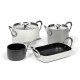 Batterie de cuisine induction anti adhésive Pure Cookware, Pascale Naessens Serax