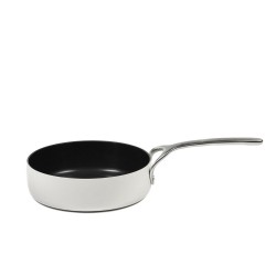 Batterie de cuisine induction - Poêle D24cm anti adhésive Pure Cookware White, Pascale Naessens Serax