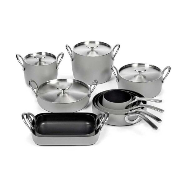 Batterie de cuisine induction anti adhésive Pure Cookware, Pascale Naessens Serax