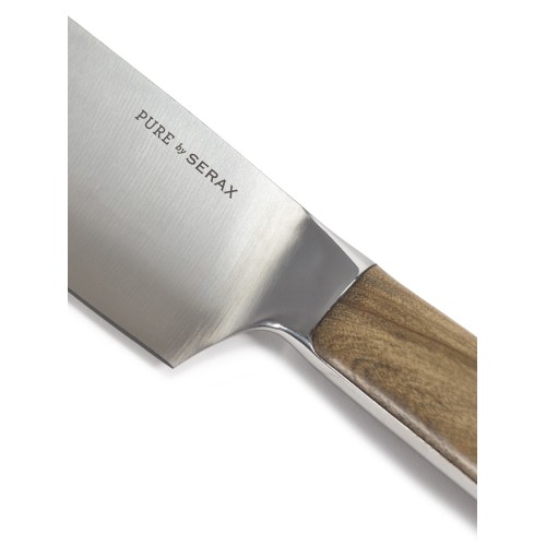  Couteau Nakiri 32.4cm en bois d'olivier Pure, Pascale Naessens
