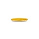 Serax Feast Ottolenghi - Assiettes dessert grès 22.5cm Tourbillon de points Jaune/Noir