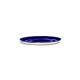 Serax Feast Ottolenghi - Assiettes plates grès 26.5cm Tourbillon de points Lapis Lazuli/Blanc