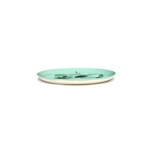  Feast Ottolenghi - Assiette plate grès 26.5cm Poivron Azur/Vert 2
