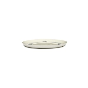 Serax Feast Ottolenghi - Assiette plate grès 26.5cm Tourbillon Blanc/Bleu 2