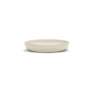 Serax Feast Ottolenghi - Assiette pasta grès 22cm Poivron Blanc/Noir 2