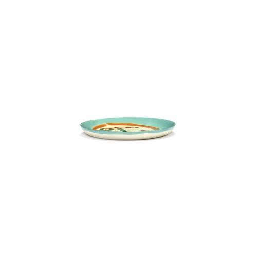 Feast Ottolenghi - Assiette dessert grès 19cm Visage Azur