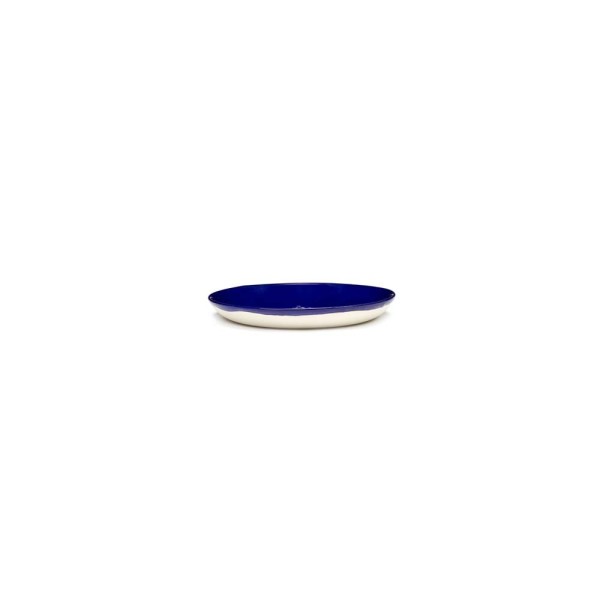 Feast Ottolenghi - Assiette tapas grès 16cm Artichaut Lapis Lazuli/Blanc