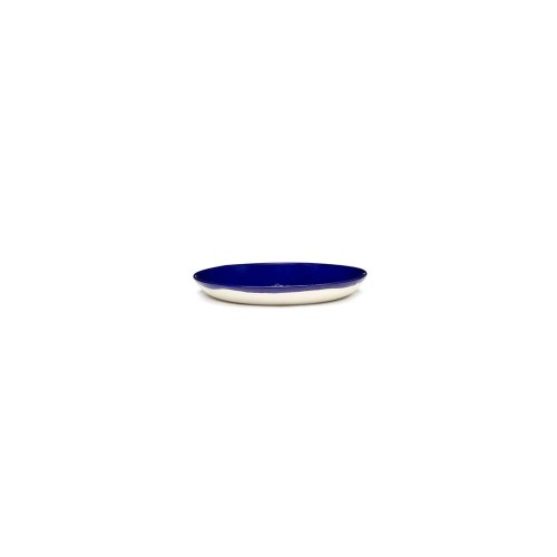 Feast Ottolenghi - Assiette tapas grès 16cm Artichaut Lapis Lazuli/Blanc