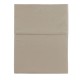 Drap plat satin de coton Bio Teophile Gazelle