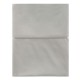 Drap plat uni satin de coton Bio Teophile Argent