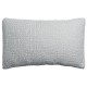 Coussin déco stonewashed Tana Perle, Vivaraise