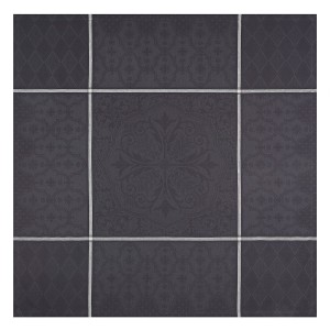 Nappe pur lin Armoiries Jais, Le Jacquard Français 2